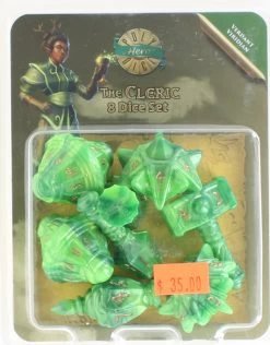 The Cleric: 8 Dice Set - Verdent