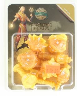 The Cleric: 8 Dice Set - Sun Storm