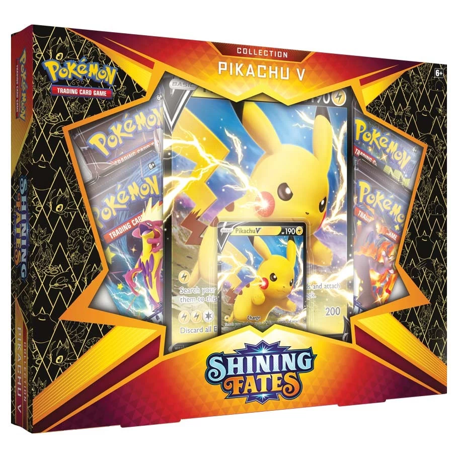 Pokémon TCG: Shining Fates - Pikachu V 3 Pokémon TCG: Shining Fates - Pikachu V