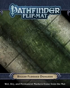 Pathfinder 2E RPG: Flip-Mat - Bigger Flooded Dungeon