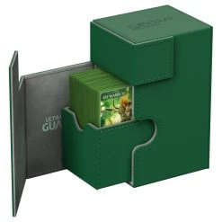 Flip'N'Tray Deck Case 80+: Standard Size Xenoskin - Green -Toy Game Store UGD010225c