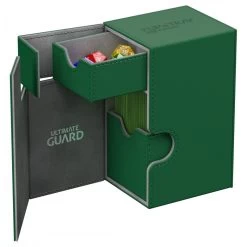 Flip'N'Tray Deck Case 80+: Standard Size Xenoskin - Green -Toy Game Store UGD010225f