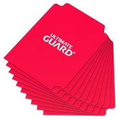 Card Dividers: Standard Size - Red 7 Card Dividers: Standard Size - Red -Toy Game Store UGD010358b