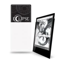 Ultra Pro Deck Protectors: Eclipse Gloss - Arctic White (100) -Toy Game Store ULP15600b