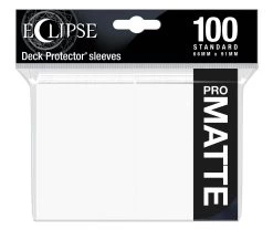 Ultra Pro Deck Protectors: Eclipse Matte: Arctic White (100)