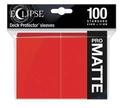 Ultra Pro Deck Protectors: Eclipse Matte: Apple Red (100)