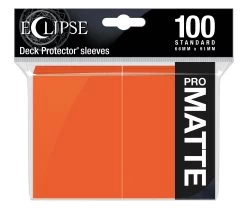 Ultra Pro Deck Protectors: Eclipse Matte: Pumpkin Orange (100)