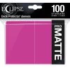 Ultra Pro Deck Protectors: Eclipse Matte: Hot Pink (100) -Toy Game Store ULP15621