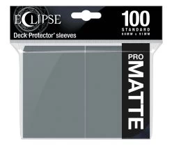 Ultra Pro Deck Protectors: Eclipse Matte: Smoke Grey (100)