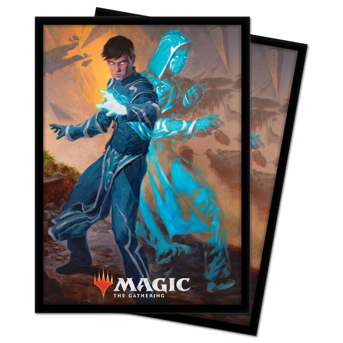 Ultra Pro Deck Protectors: Zendikar Rising - Jace, Mirror Mage (100) 3 Ultra Pro Deck Protectors: Zendikar Rising - Jace, Mirror Mage (100)