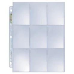 Ultra Pro: 9-Pocket Platinum Card Page (100)
