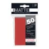 Ultra Pro Deck Protectors: Pro-Matte - Red (50) -Toy Game Store ULP82650