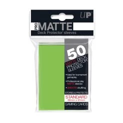 Ultra Pro Deck Protectors: Pro-Matte - Lime Green (50)