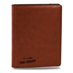 Brown 9-Pocket PRO-Binder