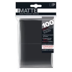 Ultra Pro Deck Protectors: Pro-Matte - Black (100)