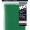 Ultra Pro Deck Protectors: Pro-Matte - Green (100) -Toy Game Store ULP84517