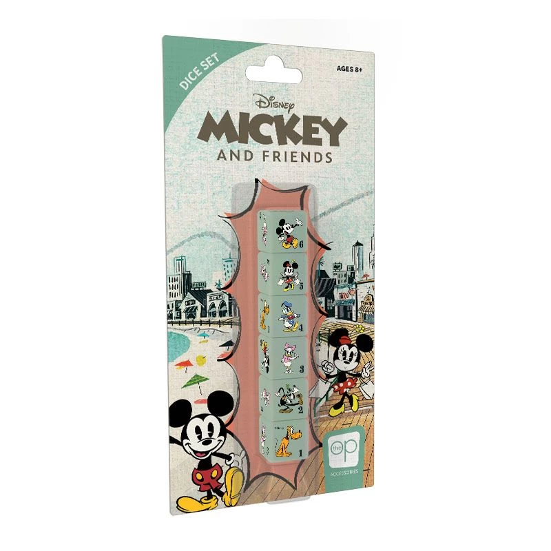 Dice Set: D6 Mickey And Friends (6) 3 Dice Set: D6 Mickey And Friends (6)