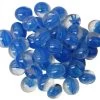 Glass Gaming Stones: Catseye Dark Blue -Toy Game Store chx01160