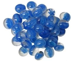 Glass Gaming Stones: Catseye Dark Blue