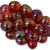 Glass Gaming Stones: Crystal Iridized Red -Toy Game Store chx01174