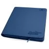 Quadrow Zipfolio Xenoskin Dark Blue Binder